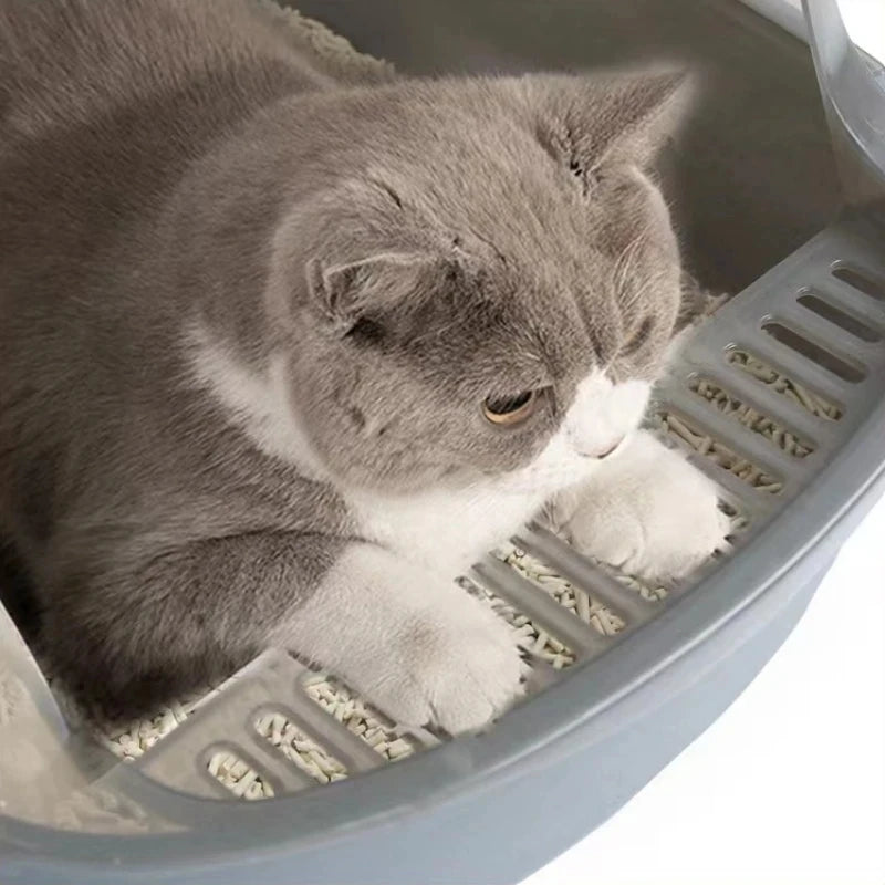 Bac-à-litière-chaton-surélevé