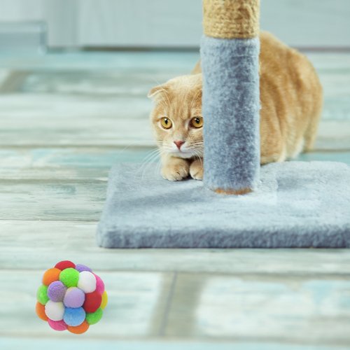 BALLE REBONDISSANTE POUR CHAT | JUMPCAT™ - Leschamour