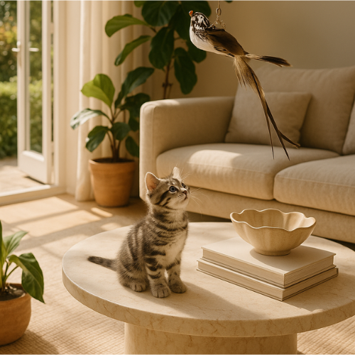 canne-a-peche-chat-birdtoy-oiseau-marron