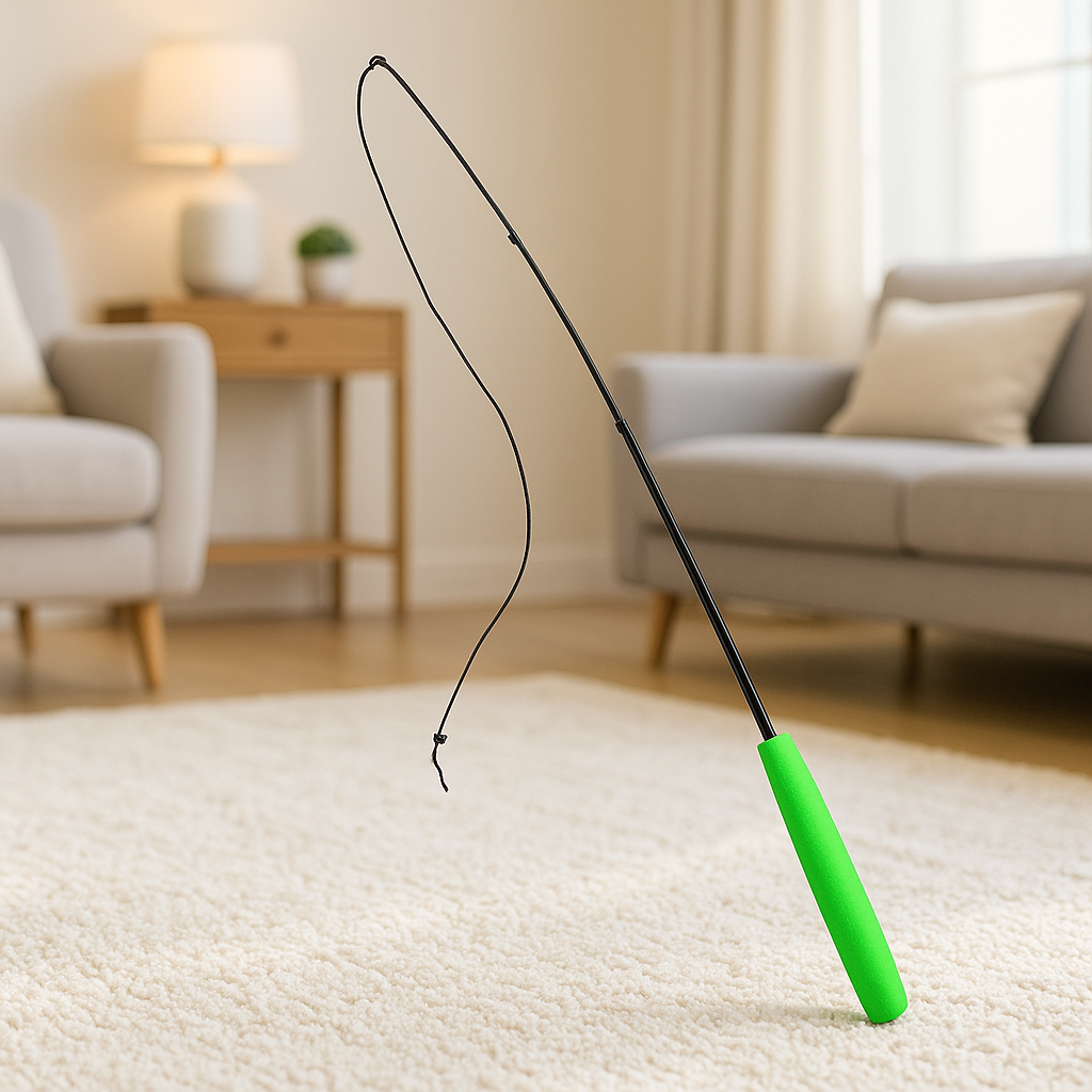 canne-a-peche-chat-plumtoy-verte
