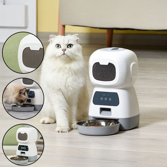 DISTRIBUTEUR AUTOMATIQUE DE CROQUETTES CHAT | INTELLIGENT