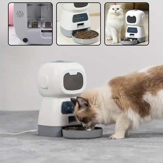 DISTRIBUTEUR AUTOMATIQUE DE CROQUETTES CHAT | INTELLIGENT