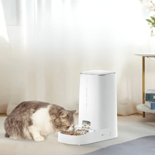 DISTRIBUTEUR CROQUETTE CHAT AUTOMATIQUE | WIFI - Leschamour