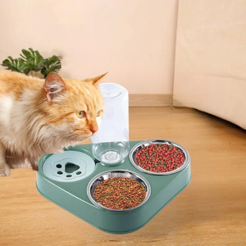 DISTRIBUTEUR EAU CHAT 3 EN 1 | DRINKSCAT™ - Leschamour