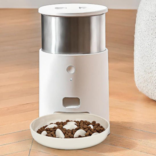 GAMELLE ANTI GLOUTON CHAT | SURÉLEVÉE - Leschamour