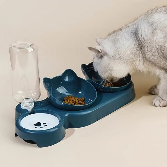 GAMELLE CHAT | 3 EN 1 - Leschamour