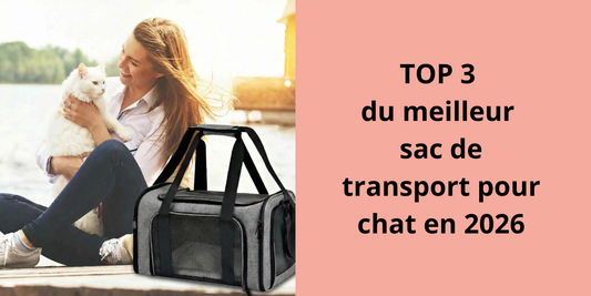 TOP 3 du meilleur sac de transport pour chat en 2026