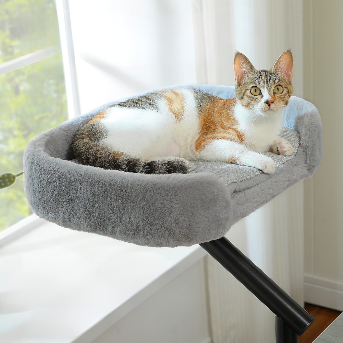 PANIER SUSPENDU POUR CHAT | ROTATIF 360