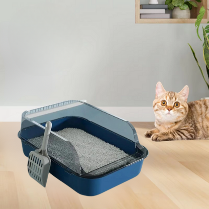 Bac-à-litière-chaton-bleu