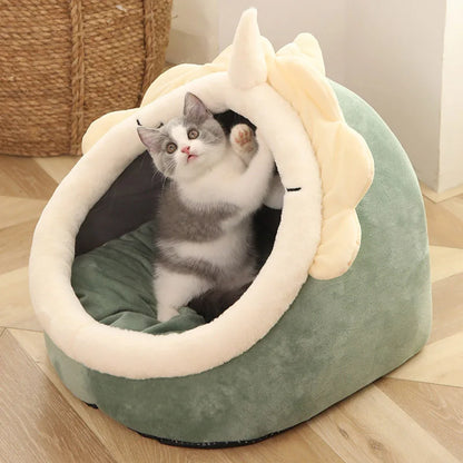 cabane_pour_chat_small_verte