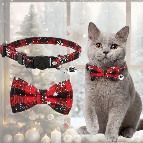 COLLIER ANTI ETRANGLEMENT POUR CHAT | NOEL - Leschamour