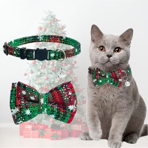 COLLIER ANTI ETRANGLEMENT POUR CHAT | NOEL - Leschamour