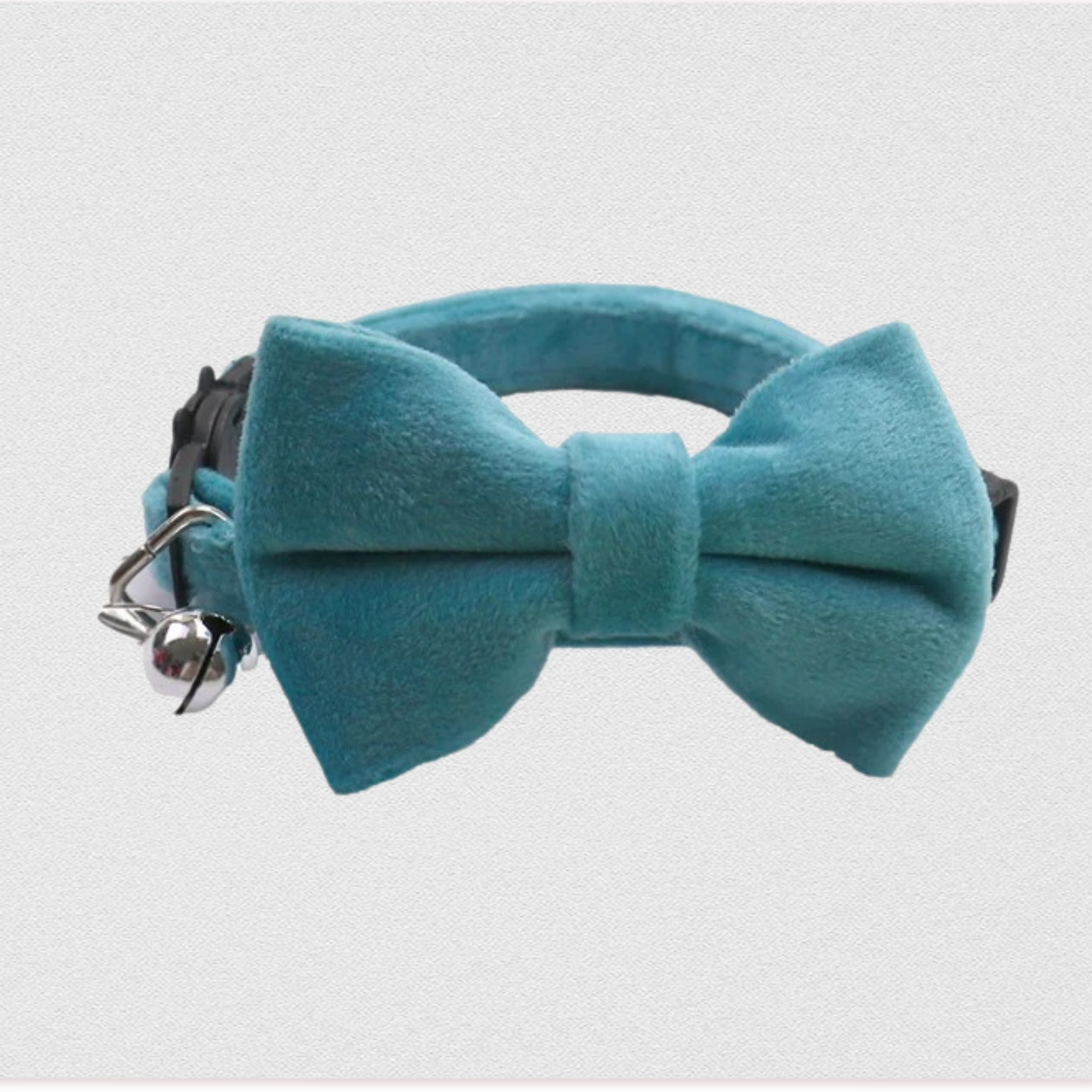 Collier chat anti etranglement noeud papillon velours