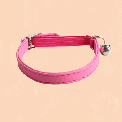 COLLIER CUIR CHAT | ANTI-ÉTRANGLEMENT - Leschamour