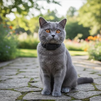 COLLIER POUR CHAT | GPS AVEC BLUETOOTH - Leschamour