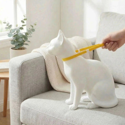 COLLIER POUR CHAT SÉCURITÉ | JAUNE - Leschamour