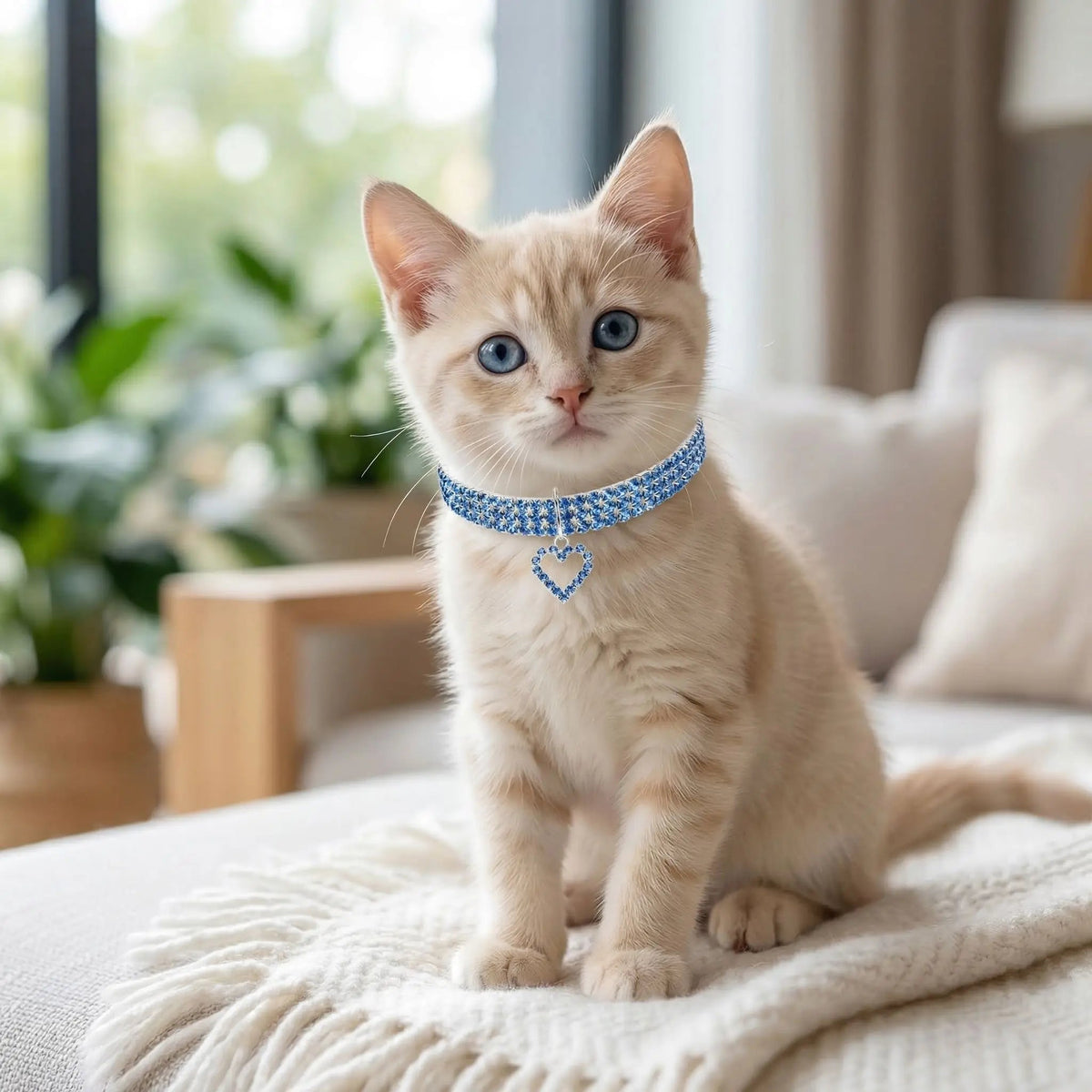 COLLIER POUR CHATON STRASS | AVEC CŒUR - Leschamour