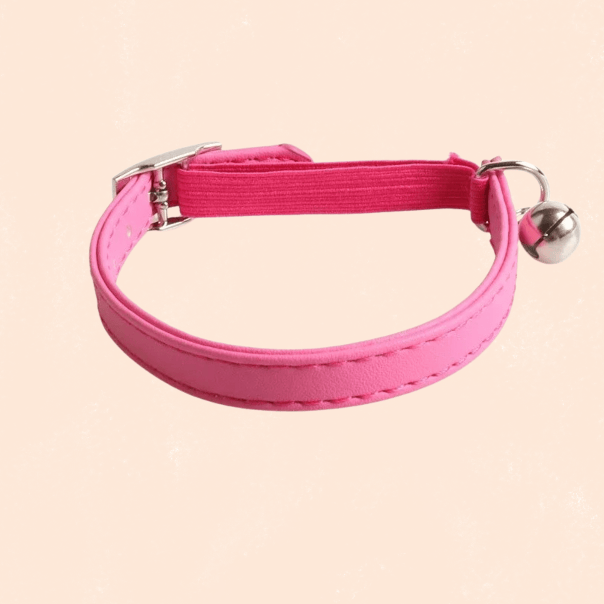 COLLIER SÉCURITÉ CHAT | ROSE - Leschamour
