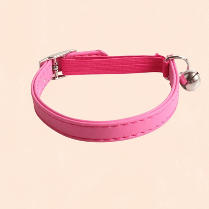 COLLIER SÉCURITÉ CHAT | ROSE - Leschamour