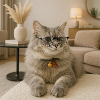 Déguisement-pour-les-chats-lunettes-de-soleil-transparent