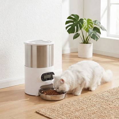 Distributeur automatique croquettes chat 4.5 L