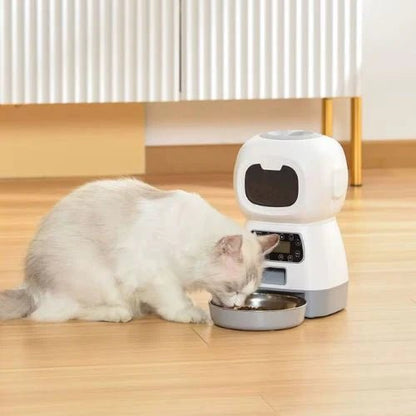 DISTRIBUTEUR AUTOMATIQUE DE CROQUETTES CHAT | INTELLIGENT - Leschamour