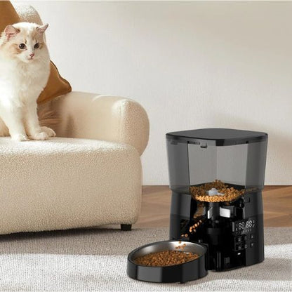 DISTRIBUTEUR AUTOMATIQUE DE CROQUETTES POUR CHAT | 2L - Leschamour