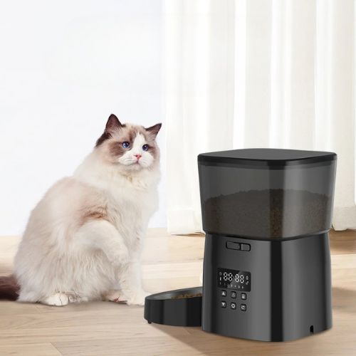 DISTRIBUTEUR AUTOMATIQUE DE CROQUETTES POUR CHAT | 2L - Leschamour