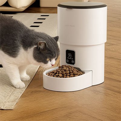 Distributeur croquette chat automatique 4l programmable