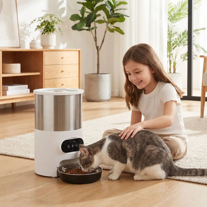 DISTRIBUTEUR CROQUETTE CONNECTÉ | 4.5L - Leschamour