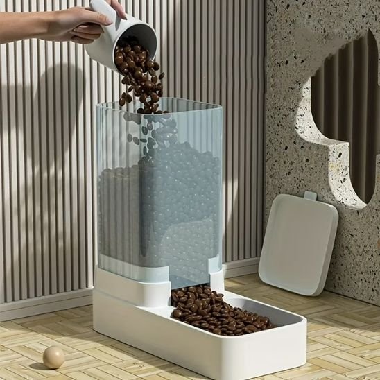 Distributeur croquette et eau chat gravité pratique