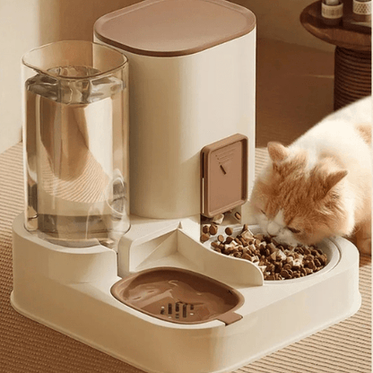 DISTRIBUTEUR CROQUETTES POUR CHAT | GRANDE CAPACITÉ - Leschamour