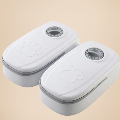 DISTRIBUTEUR DE CROQUETTE POUR CHAT | PROGRAMMABLE - Leschamour