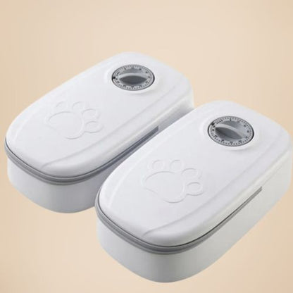 DISTRIBUTEUR DE CROQUETTE POUR CHAT | PROGRAMMABLE - Leschamour