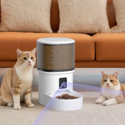Distributeur de croquettes pour chat automatique caméra