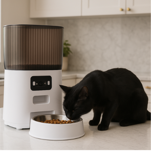 Distributeur-de-nourriture-automatique-pour-chat-avec-caméra-3.5 L
