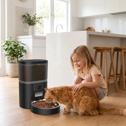 distributeur de nourriture pour chat automatique wifi 4L
