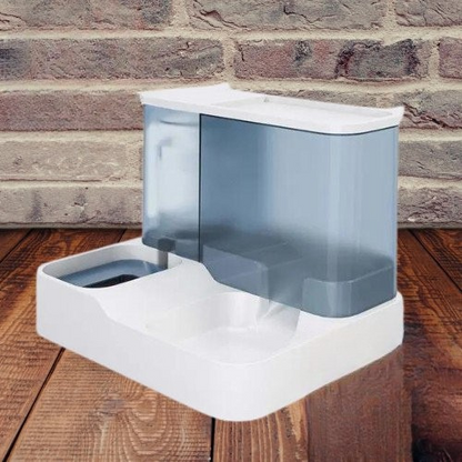 fontaine-a-eau-chat-duoscat-bleue