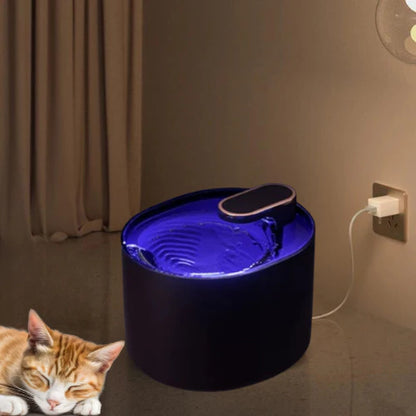 fontaine-a-eau-chat-silencieuse