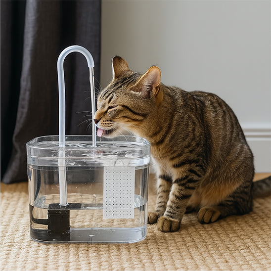 fontaine-a-eau-chat-transparente-1.5L-silencieuse