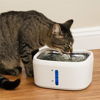 FONTAINE EAU CHAT | 2.5L - Leschamour