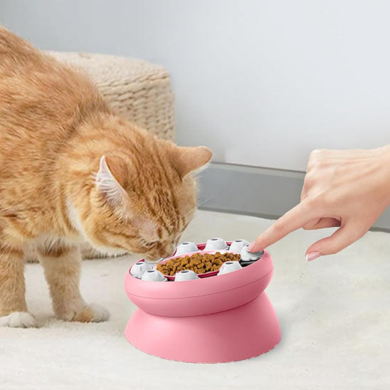 gamelle-anti-glouton-chat-rose