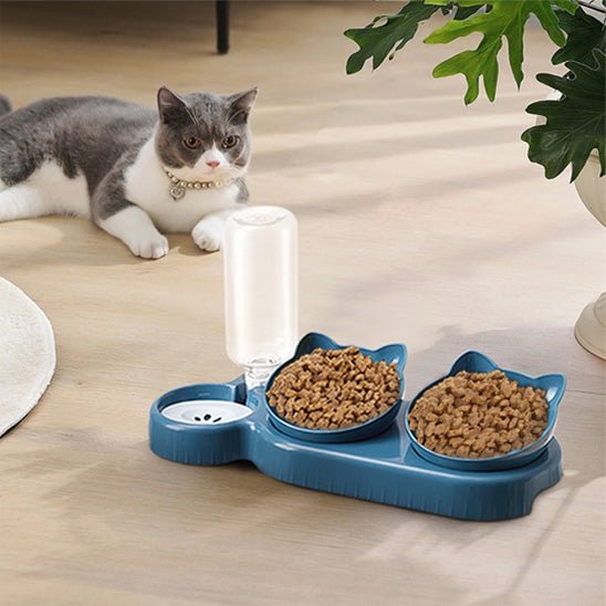 GAMELLE CHAT | 3 EN 1 - Leschamour