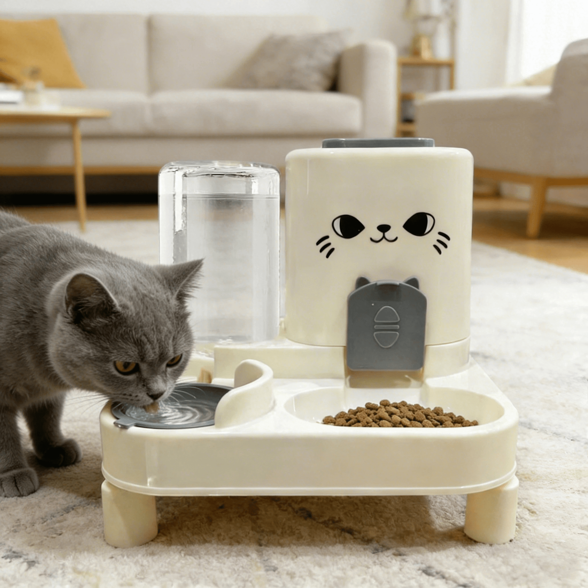 GAMELLE CHAT DISTRIBUTEUR | SURÉLEVÉE - Leschamour