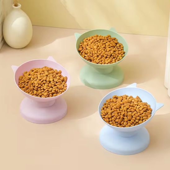 GAMELLE CHAT SURÉLEVÉE | DESIGN INCLINÉ - Leschamour