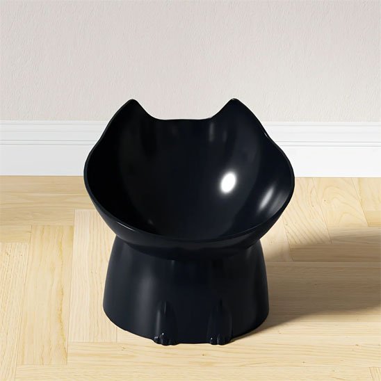 Gamelle inclinée pour chat surélevée