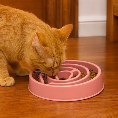 GAMELLE LABYRINTHE CHAT | RONDE - Leschamour