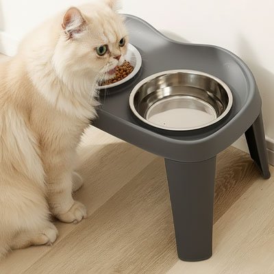 Gamelle pour Chat surélevée pour grand chat