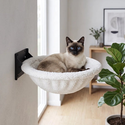 Hamac mural pour Chat blanc