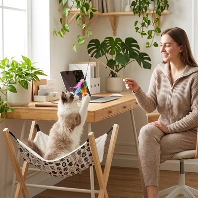 Hamac pour Chat suspendu épais